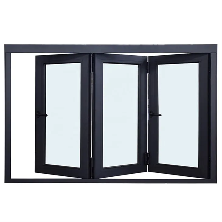 Ventanas plegables de doble acristalamiento