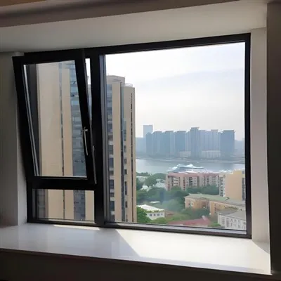 Ventana doble oscilobatiente